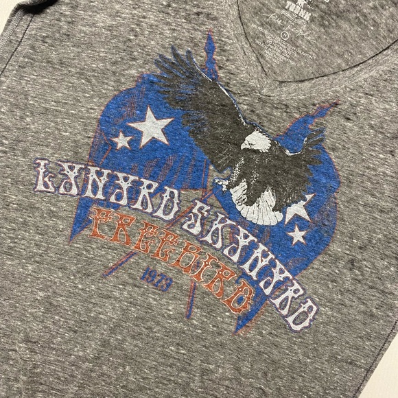 Free People/Trunk LTD Lynyrd Skynyrd Tee Gry M EUC - Picture 5 of 11